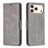 Lambskin Texture Pure Color Flip Leather Phone Case