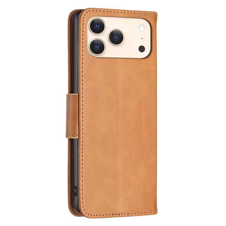 Lambskin Texture Pure Color Flip Leather Phone Case
