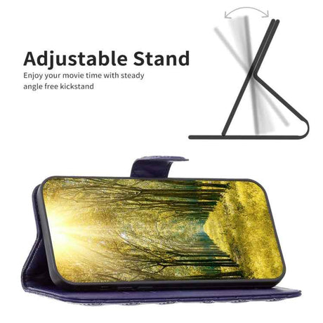 Diamond Lattice Wallet Flip Leather Phone Case