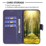 Diamond Lattice Wallet Flip Leather Phone Case