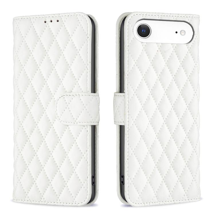 Diamond Lattice Wallet Flip Leather Phone Case