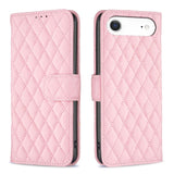 Diamond Lattice Wallet Flip Leather Phone Case