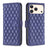 Diamond Lattice Wallet Flip Leather Phone Case