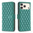 Diamond Lattice Wallet Flip Leather Phone Case