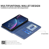 Diamond Lattice Magnetic Leather Flip Phone Case