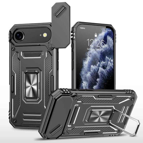 Armor PC + TPU Camera Shield Phone Case