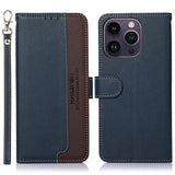 KHAZNEH Litchi Texture Leather RFID Phone Case