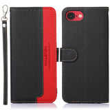 KHAZNEH Litchi Texture Leather RFID Phone Case