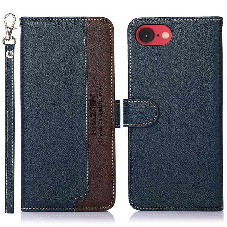 KHAZNEH Litchi Texture Leather RFID Phone Case