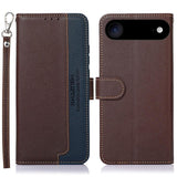 KHAZNEH Litchi Texture Leather RFID Phone Case