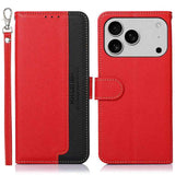 KHAZNEH Litchi Texture Leather RFID Phone Case