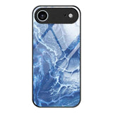 Marble Pattern Glass Protective Phone Case
