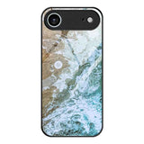 Marble Pattern Glass Protective Phone Case