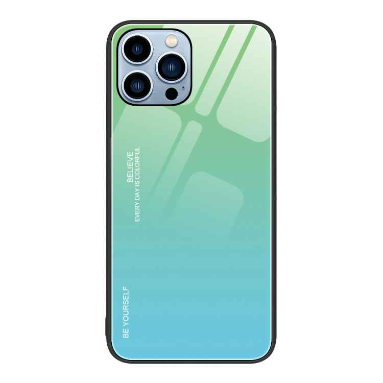Gradient Color Glass Phone Case
