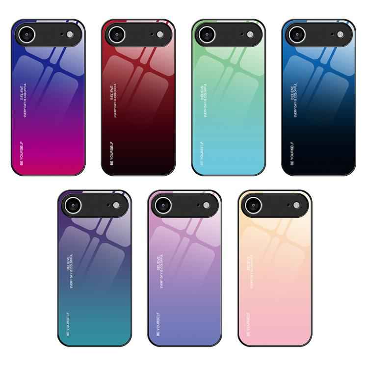 Gradient Color Glass Phone Case