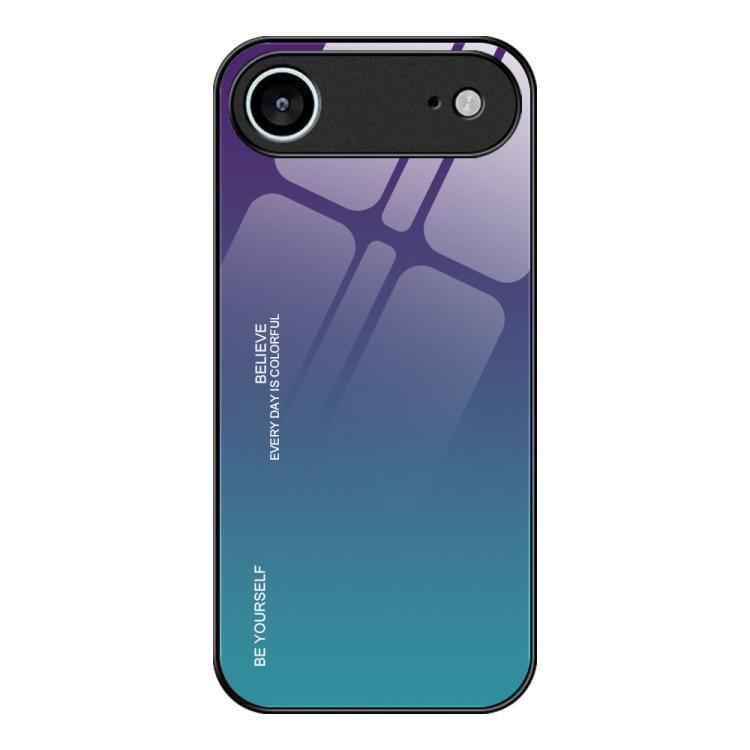 Gradient Color Glass Phone Case