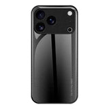 Texture Gradient Glass TPU Phone Case