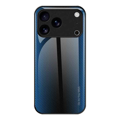 Texture Gradient Glass TPU Phone Case
