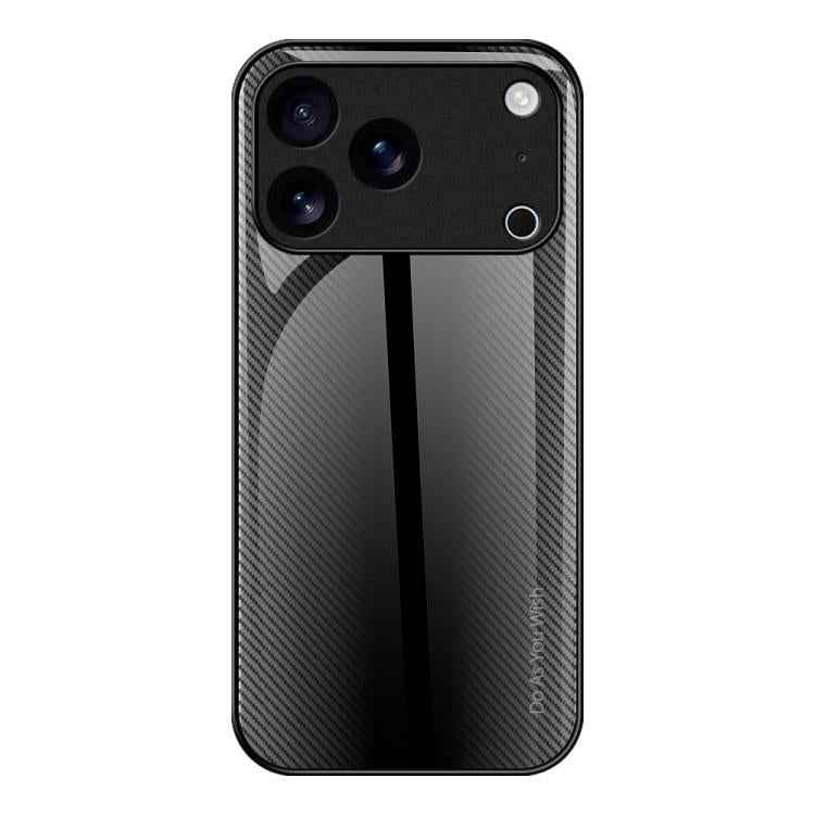 Texture Gradient Glass TPU Phone Case