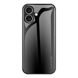 Texture Gradient Glass TPU Phone Case