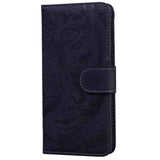 Tiger Embossing Pattern Leather Phone Case