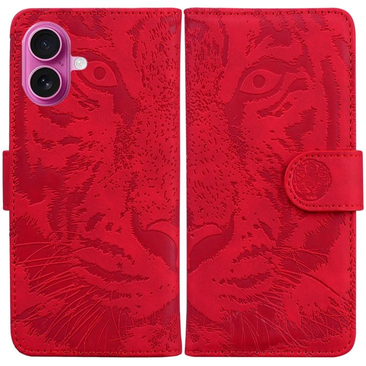 Tiger Embossing Pattern Leather Phone Case