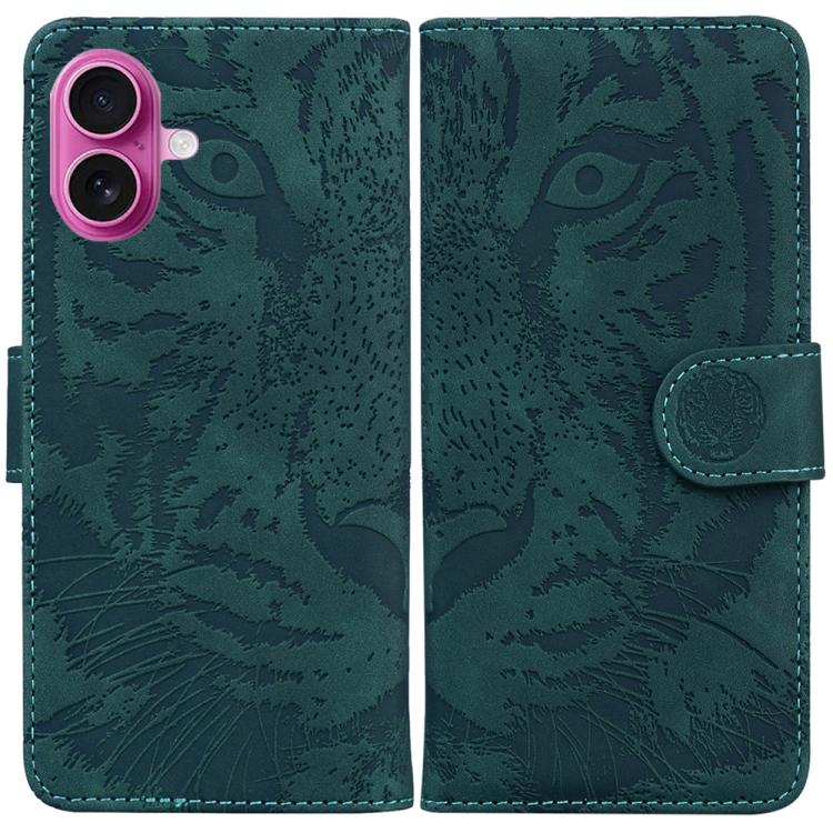 Tiger Embossing Pattern Leather Phone Case