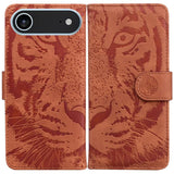 Tiger Embossing Pattern Leather Phone Case