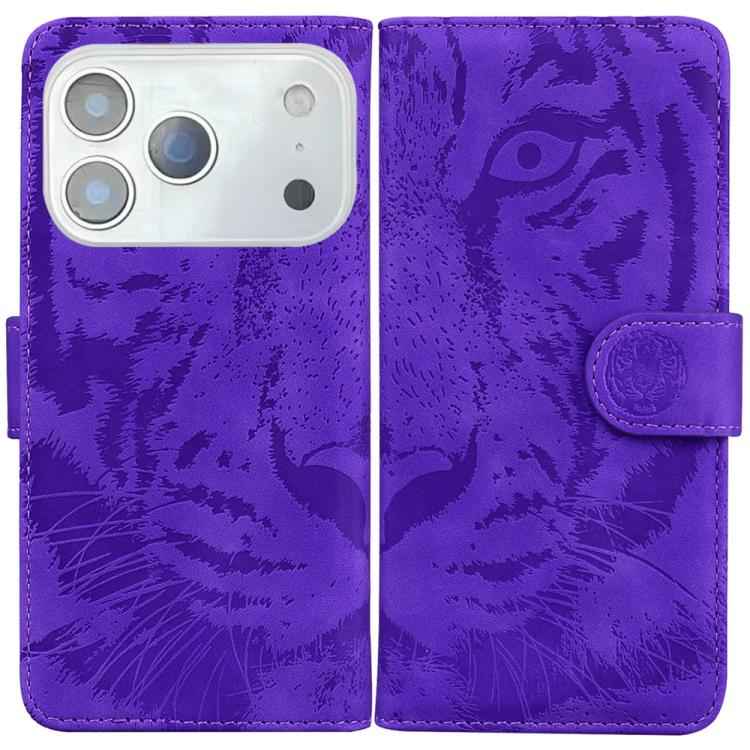 Tiger Embossing Pattern Leather Phone Case