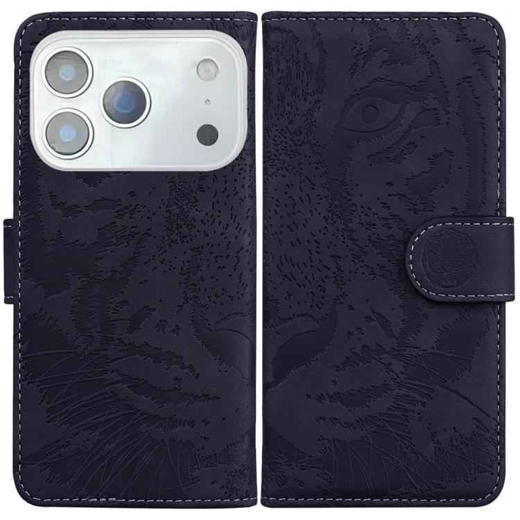 Tiger Embossing Pattern Leather Phone Case