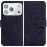 Tiger Embossing Pattern Leather Phone Case