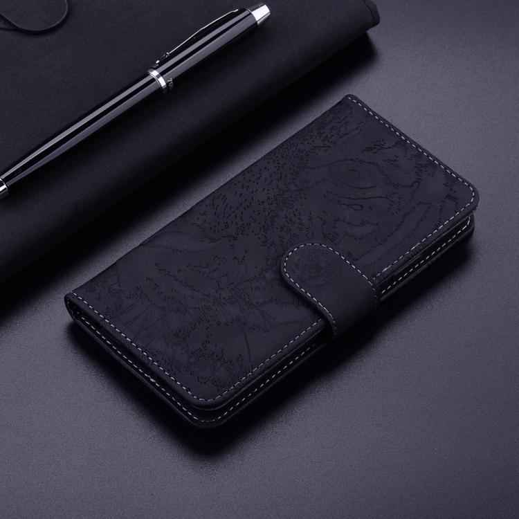 Tiger Embossing Pattern Leather Phone Case