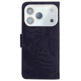 Tiger Embossing Pattern Leather Phone Case