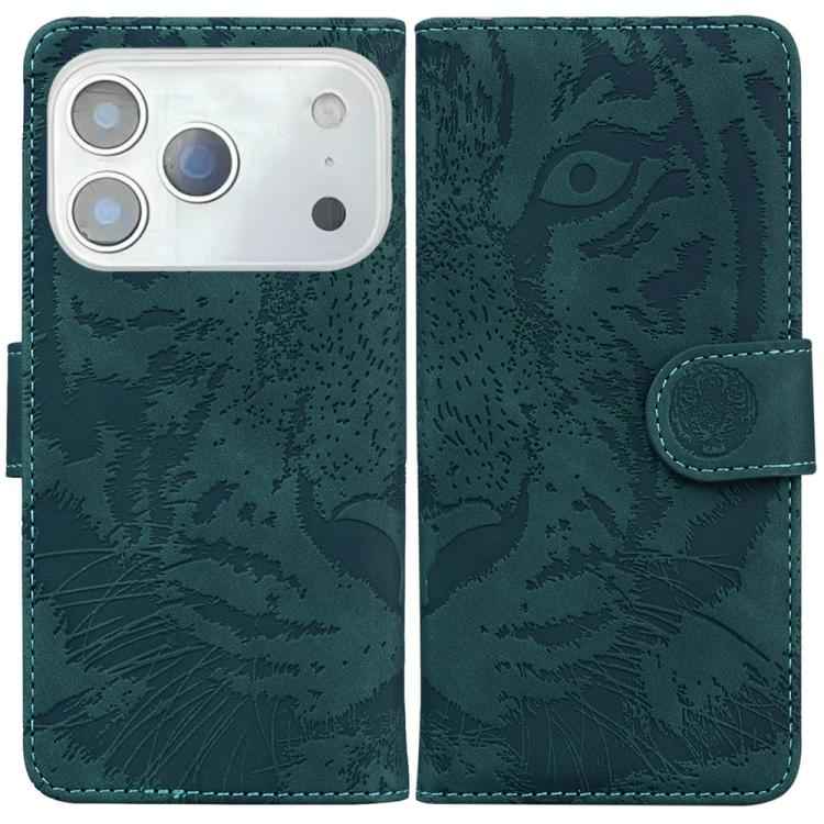 Tiger Embossing Pattern Leather Phone Case