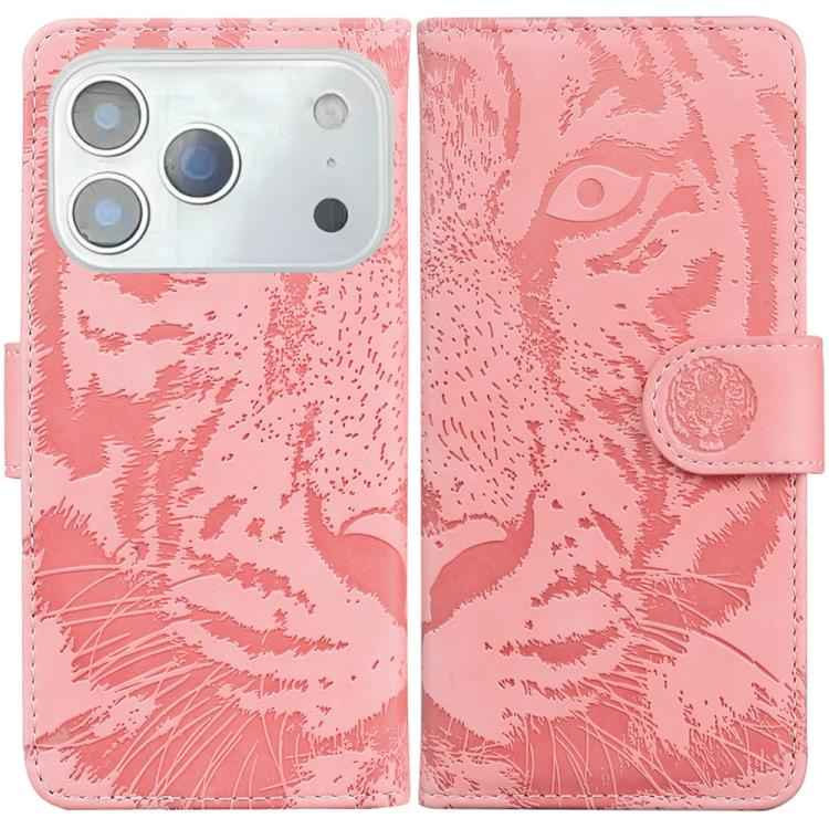 Tiger Embossing Pattern Leather Phone Case