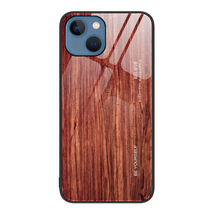 Wood Grain Glass Phone Case