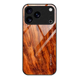 Wood Grain Glass Phone Case