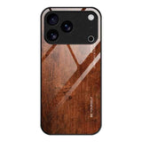Wood Grain Glass Phone Case