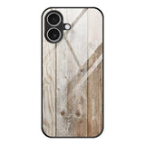 Wood Grain Glass Phone Case