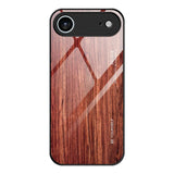Wood Grain Glass Phone Case