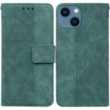 Geometric Embossed Leather Phone Case