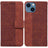 Geometric Embossed Leather Phone Case