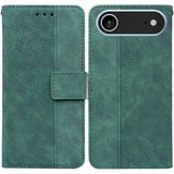 Geometric Embossed Leather Phone Case