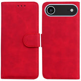Skin Feel Pure Color Flip Leather Phone Case