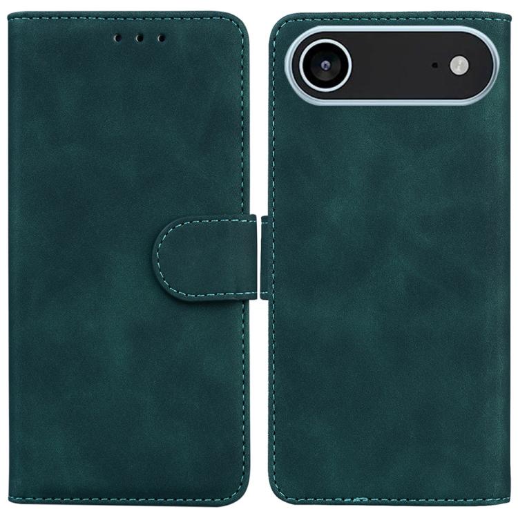 Skin Feel Pure Color Flip Leather Phone Case