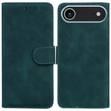 Skin Feel Pure Color Flip Leather Phone Case
