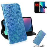 Colorful Magnetic Buckle Leather Phone Case