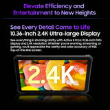 Blackview Active 8 Pro 4G Rugged Tablet, 10.36 inch 8GB+256GB Android 14 MT6789 Octa Core Support Dual SIM, Global Version with Google Play, EU Plug