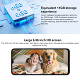 HONOR Play 40C 5G,  6.56 inch MagicOS 7.1 Snapdragon 480 Plus Octa Core up to 2.2GHz, Network: 5G, Not Support Google Play, 6GB+128GB