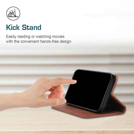 Diamond Splicing Skin Feel Magnetic Leather Phone Case